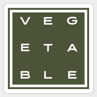 Vegetable Sticker